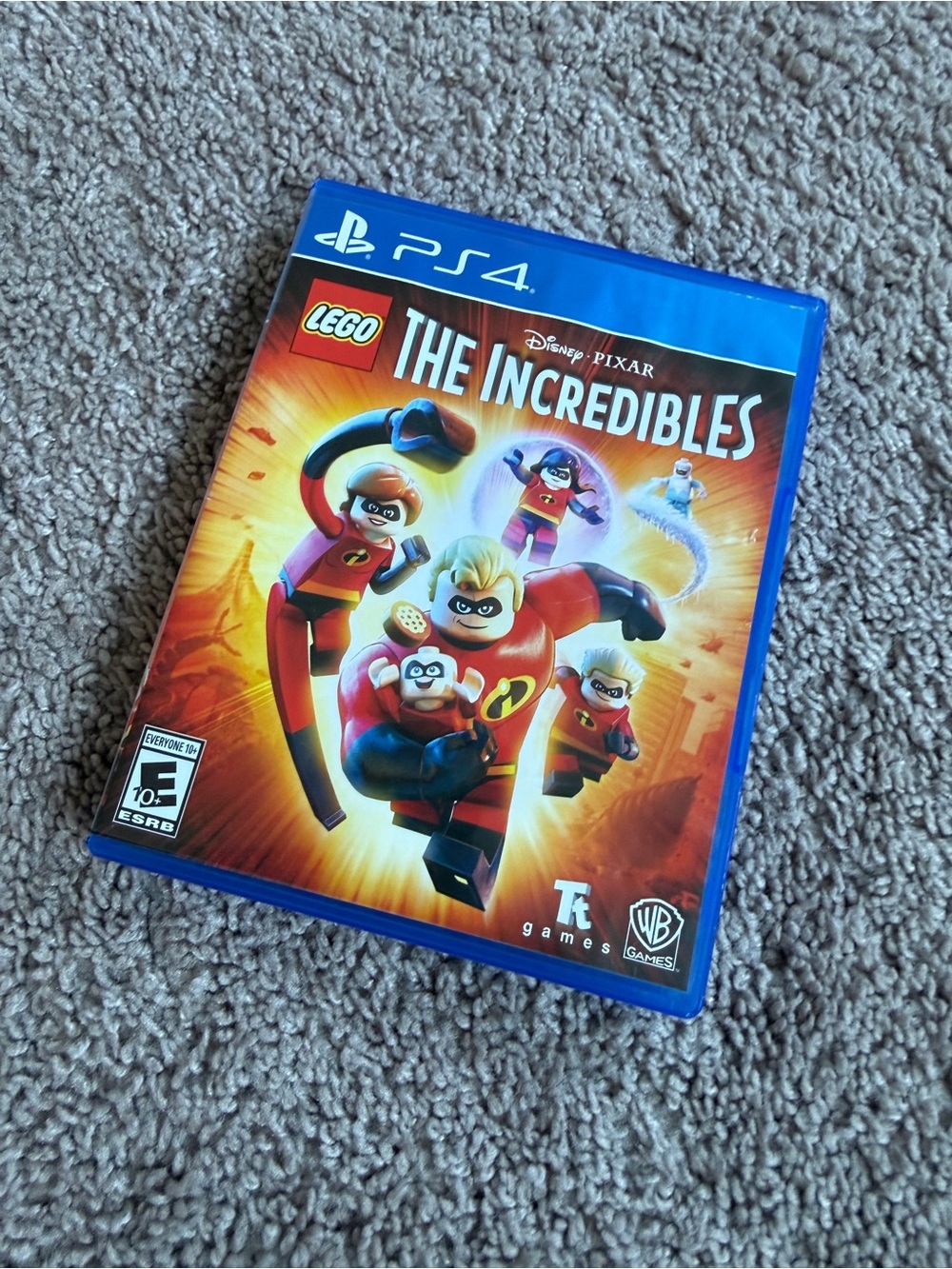 PS4 LEGO Disney Pixar The Incredibles Video Game (Blue)